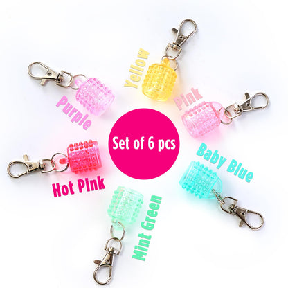 Lip Balm Keychain Cap for Laneige, Summer Friday and Glossier, Lip Balm Holder for Lanyard or Bag, Lip Gloss Keychain for Women,Replacement Cap with Stopper Prevent Spills CupoitaBuy Supplements Australia