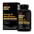 GNC Mega Men Energy & Metabolism Multivitamin | Antioxidants and Increased Calorie Burning | 180 Count GNC buy supplements Au