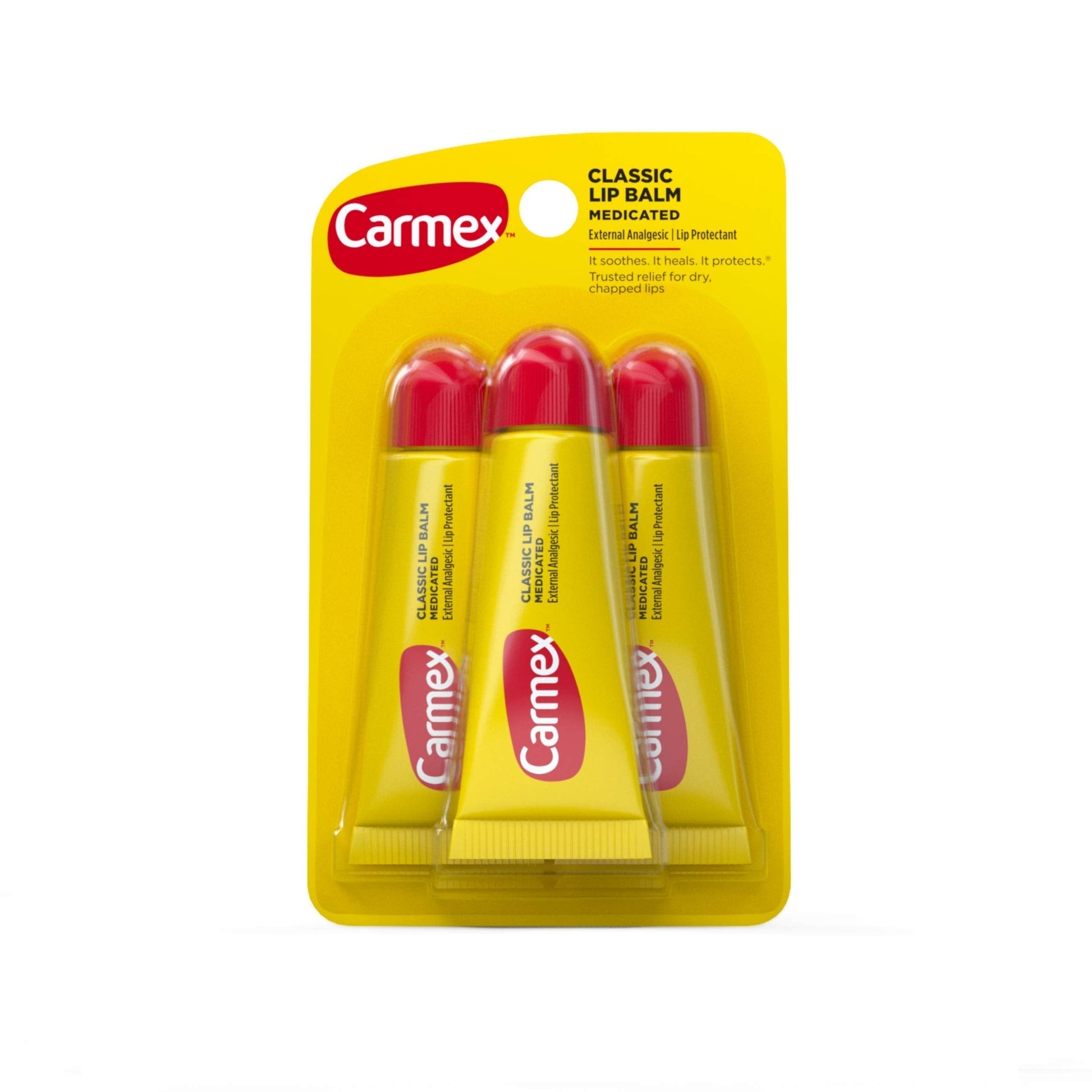 Carmex Original Flavor Moisturizing Lip Balm Tube Value Pack,0.35 Ounce (3 Count) CarmexBuy Supplements Australia