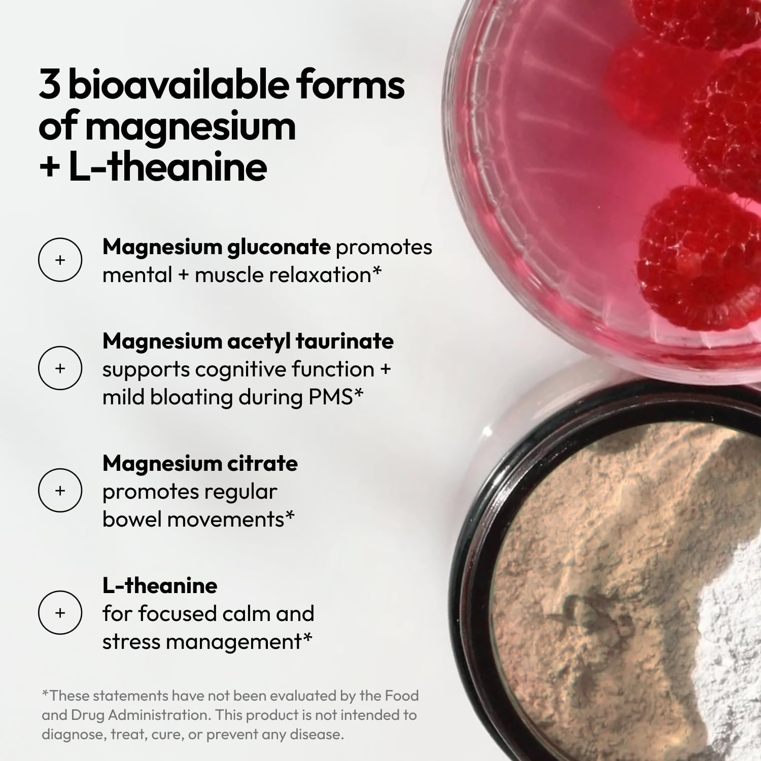 Moon Juice Magnesi-Om Magnesium Powder Supplement - Chelated Magnesium Complex + L-Theanine Blend for Rest, Relaxation & Regularity
