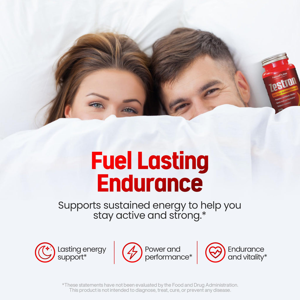 Male Enhancing Supplement Fast Acting Enlargement Pills for Men - Enhanced Size, Drive, Blood Flow, Libido, Testosterone Booster, Strength, Endurance - Boost Performance & Confidence - 60 Capsules NovaPulse WellnessBuy Supplements Australia