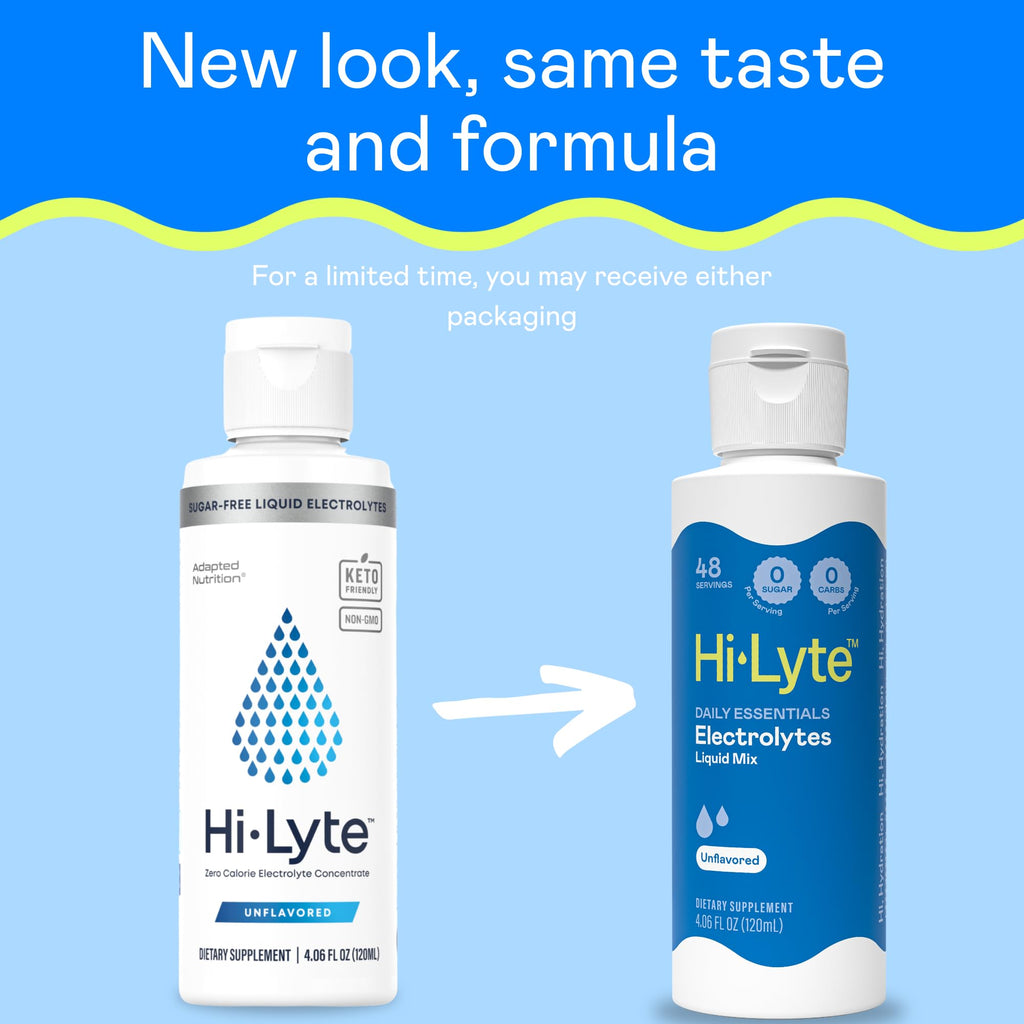 Hi-Lyte Electrolytes for Fasting, Immune Support and Rapid Hydration | 48 Servings | NO Calories NO Sugar | 20%+ More Potassium, Magnesium & Zinc