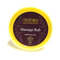 Creations Spa Essentials Massage Rub, Ginger & Tea, 50g (Yellow) (1) Creations Spa EssentialsBuy Supplements Australia