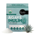 Healthier Comforts Organic Inulin Powder (12 oz) from Blue Agave | Soluble Prebiotic Fiber, Gentle on Digestion, Non-GMO | Perfect for Coffee, Baking & Cooking