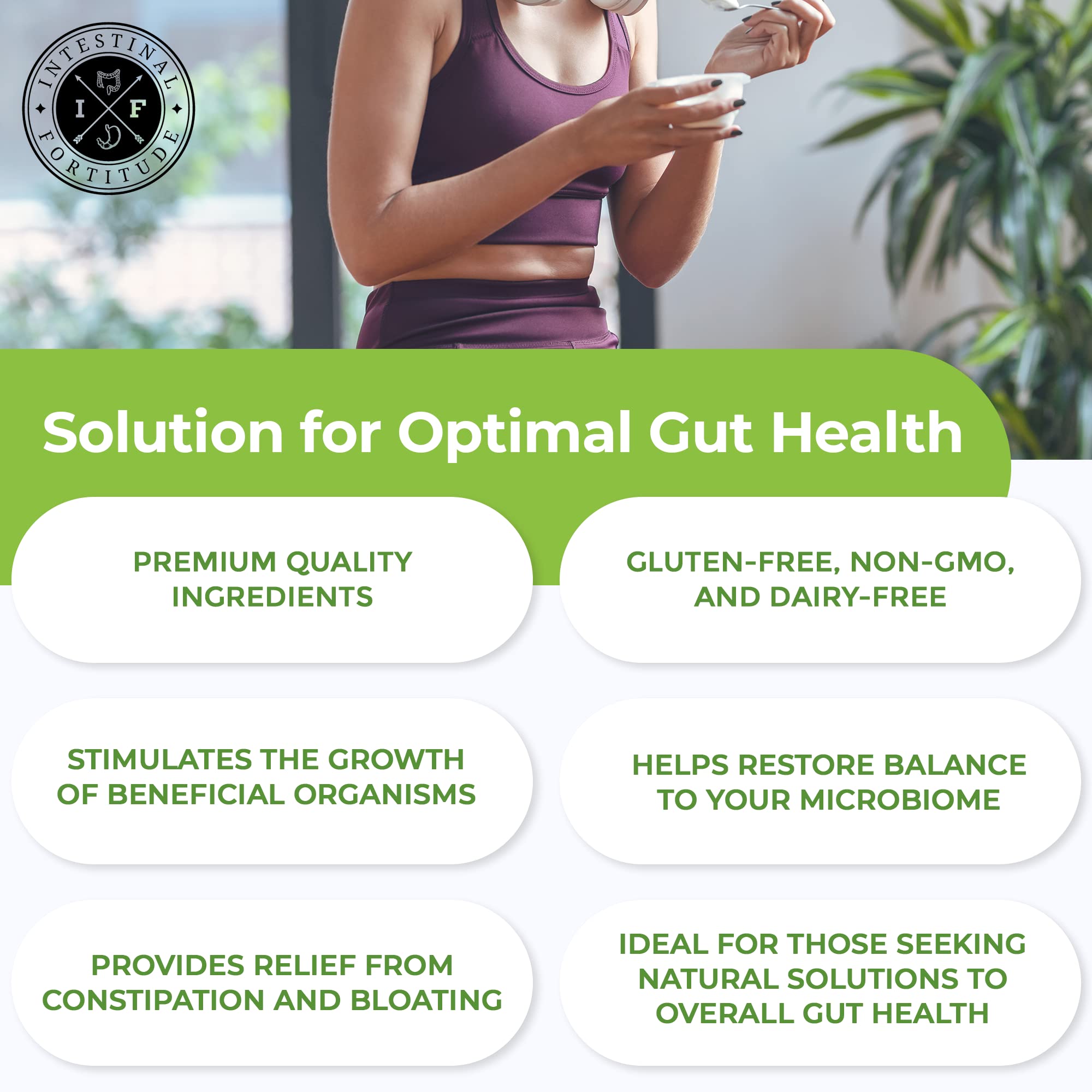 Intestinal Fortitude Phage 1 - Ultimate Gut Health Supplement, Total Restore Intestinal Defense, Patented Bacteriophage Blend for Gut Support, Digestive & Immune System Health, Destroy Bad Bacteria Intestinal FortitudeBuy Supplements Australia