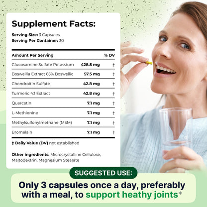 Wellnee Knee & Joint Wellness Bundle – Herbal Patches (10 pcs) & Support Capsules (90 servings) WellneeBuy Supplements Australia