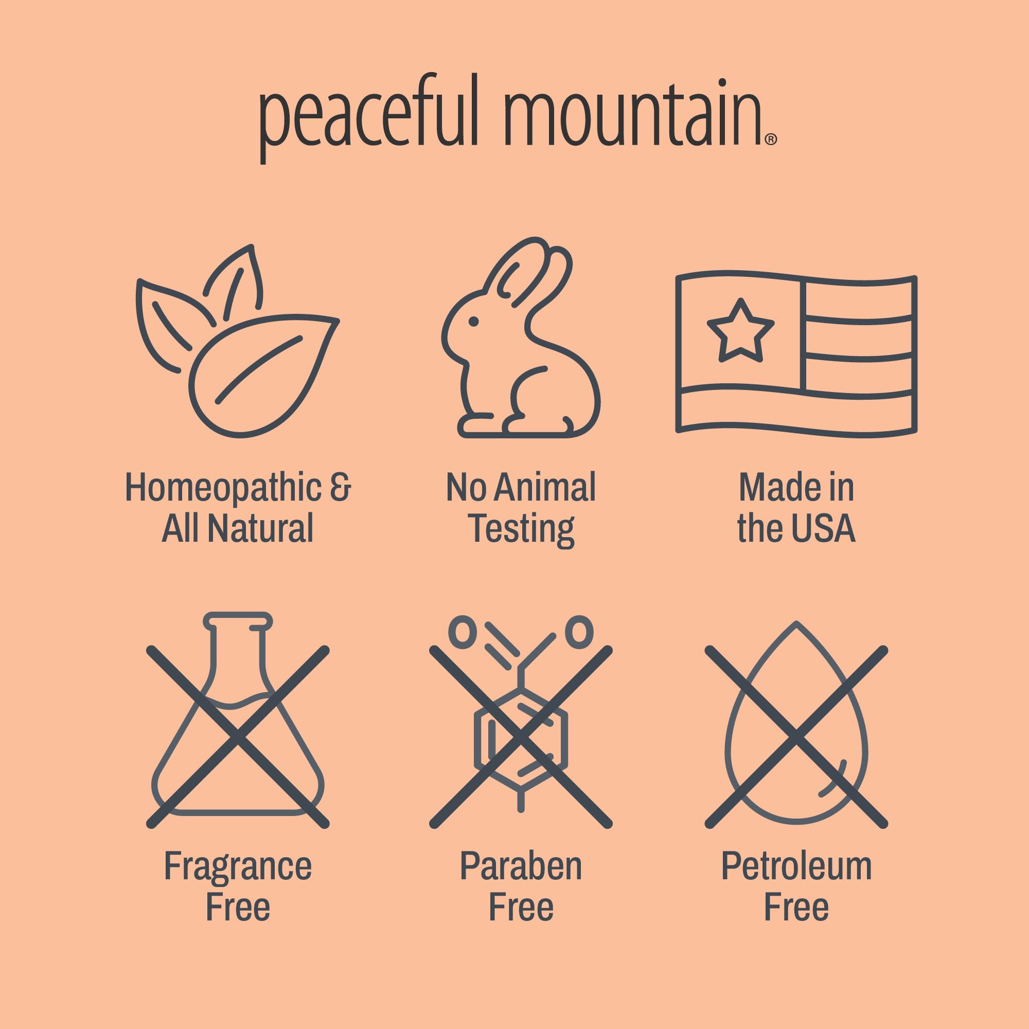 Peaceful Mountain Muscle Rescue Homeopathic Gel - for Muscle discomfort with Arnica and Comfrey - 2oz Peaceful MountainBuy Supplements Australia