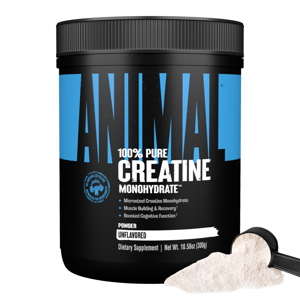 Animal Creatine Monohydrate Powder — Micronized for Muscle Recovery, Cellular Energy, and Daily Wellness — for Men and Women