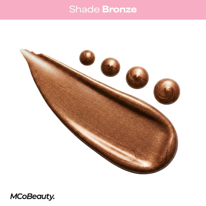 MCoBeauty - Super Glow Bronzing Drops - Effortless Face Tan with Shimmer Formula - Face Care, Bronze Drops - Contains Hyaluronic Acid, White Tea Extract, Cocoa Extract and More MCoBeautyBuy Supplements Australia