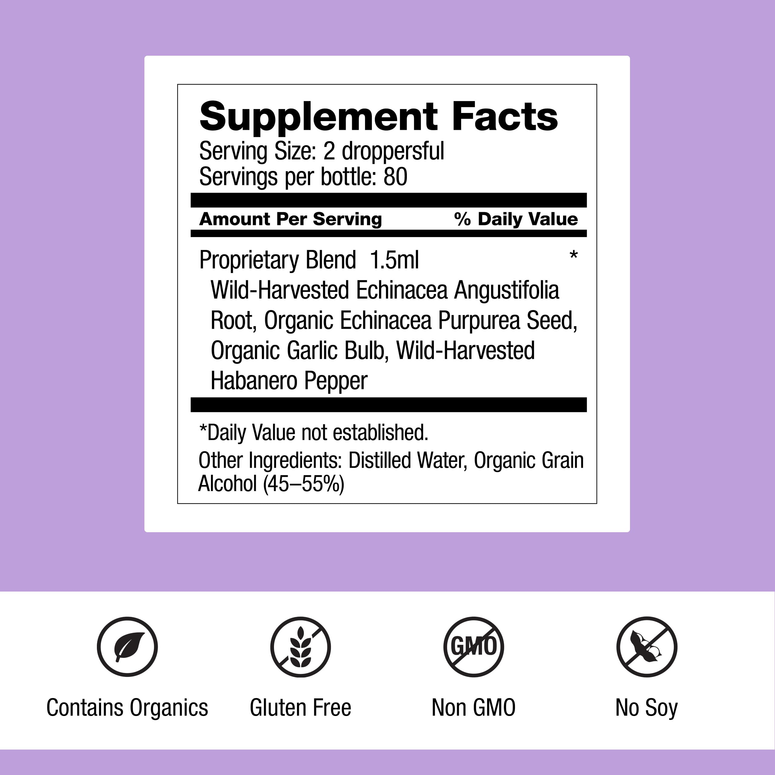 Dr. Schulze's Echinacea Plus | Echinacea Root and Seed | All Organic Extract | Gluten-Free & Non-GMO for Immune System Support | 4 oz Dr. Schulze'sBuy Supplements Australia