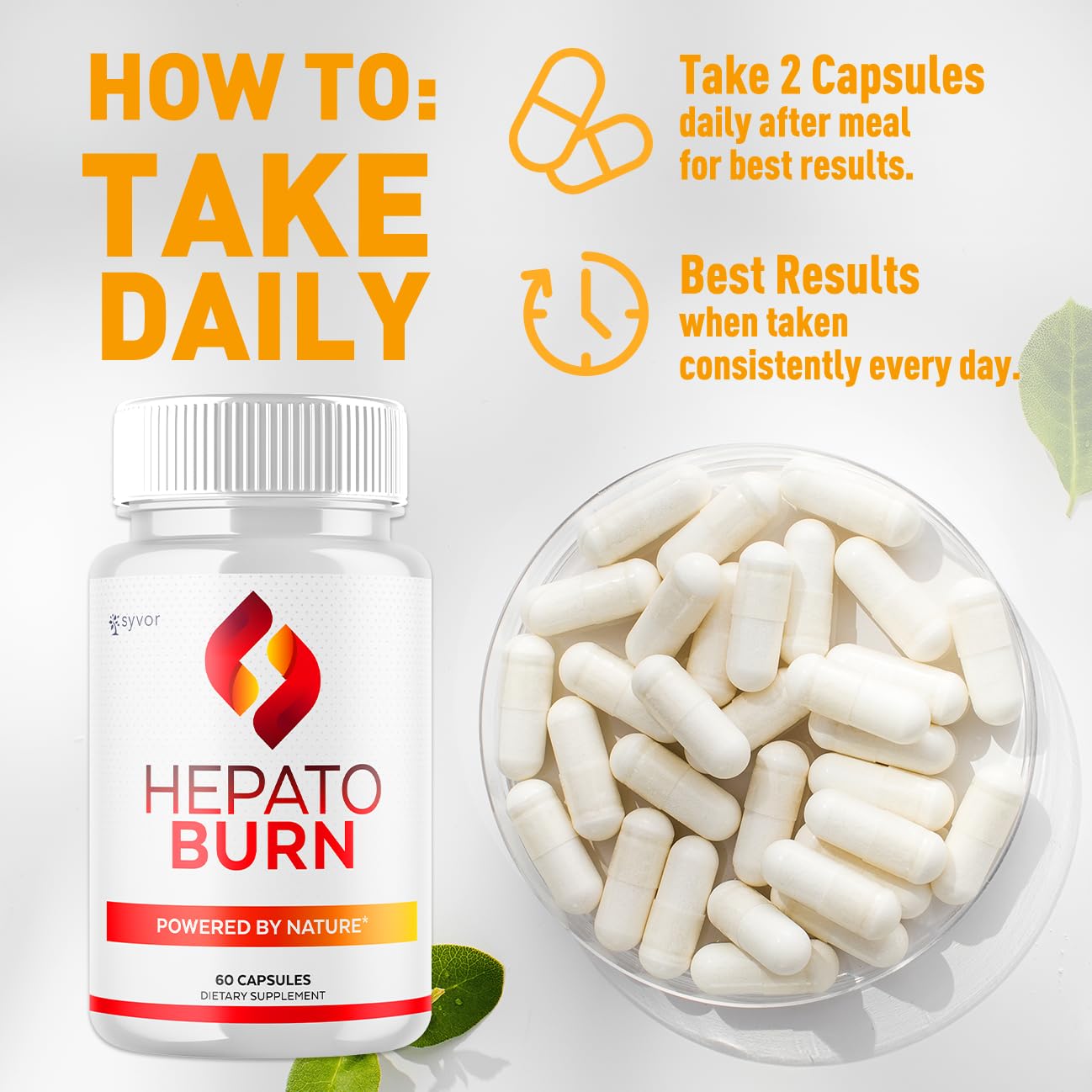 (3 Pack) Hepato Burn Capsules, Official Hepato Burn Pills with All Natural Premium Ingredients, Hepatoburn Energy and Fitness Vitamin Supplement, Hepatoburn Lifestyle Powered by Nature (180 Capsules) Syvor buy supplements Au