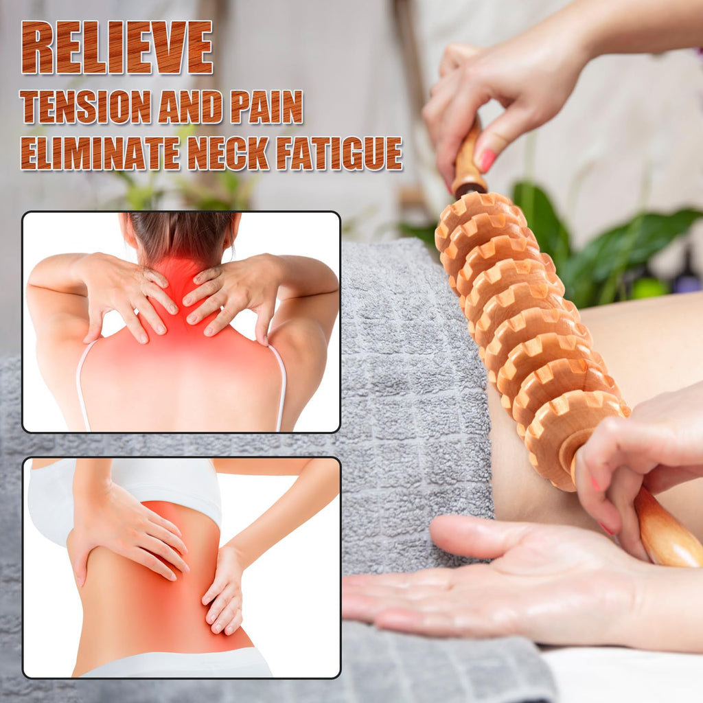 KintKita Wood Therapy Massage Tools,Wooden Massager Stick Roller Lymphatic Drainage Tool,Maderoterapia Kit Self Massage Roller Tool for Cellulite Reduction,Muscle Tension and Body Shaping,Contouring KintKita buy supplements Au