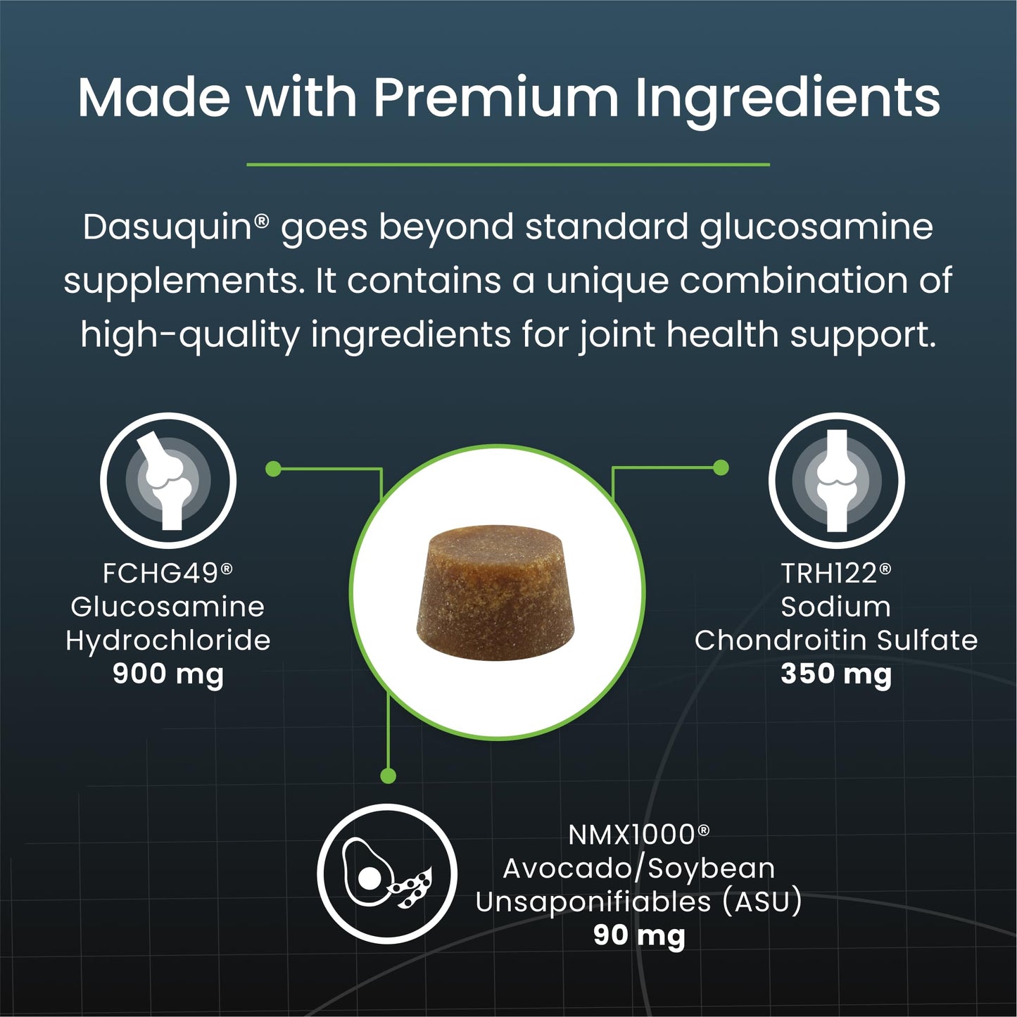 Nutramax Dasuquin for Large Dogs, Joint Health Supplement, Contains Glucosamine for Dogs, Plus Chondroitin, ASU and More, Supports Healthy Joints, Soft Chews, 84 Count Nutramax LaboratoriesBuy Supplements Australia