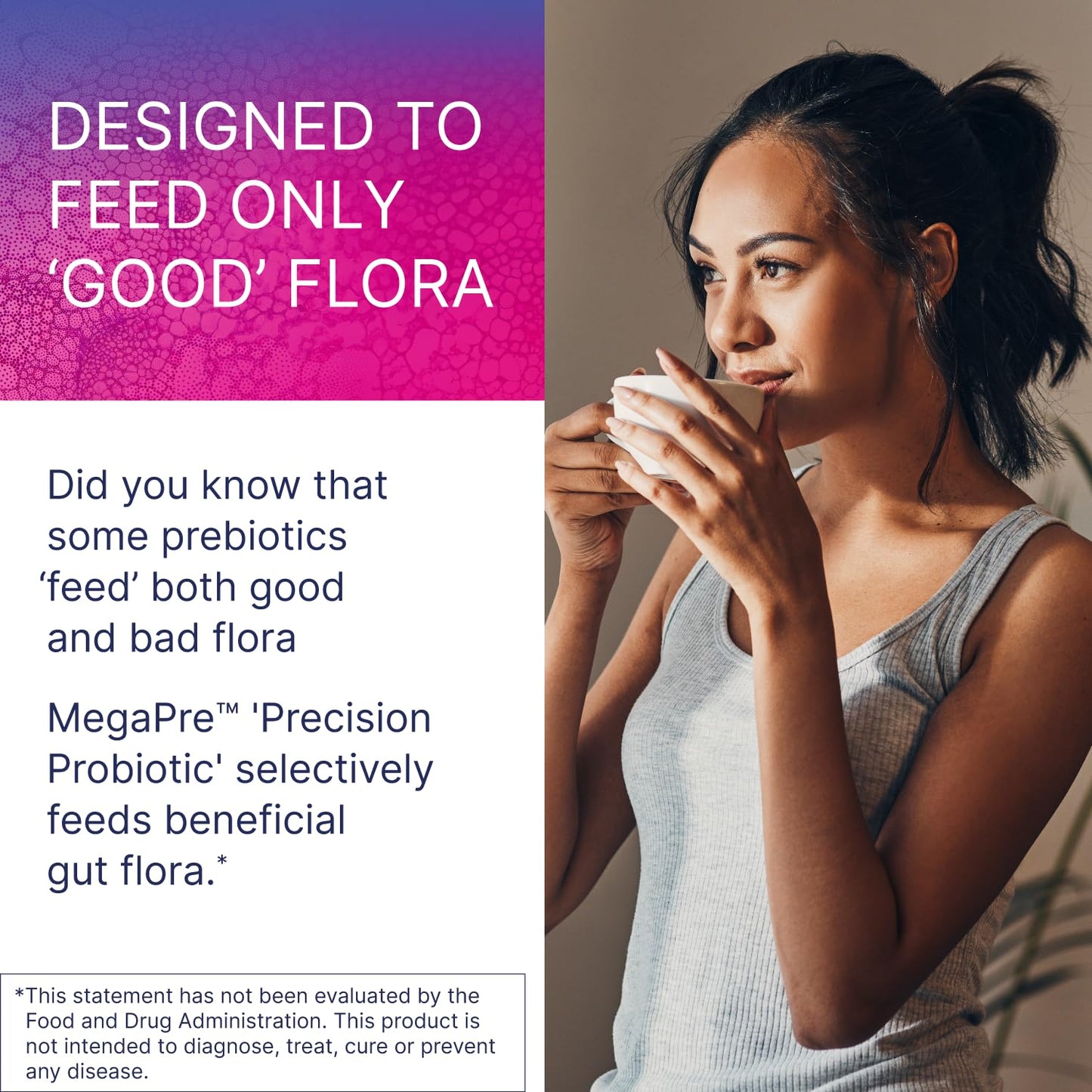 Microbiome Labs MegaPre Prebiotic Fiber Powder for Women, Men & Kids - Pineapple Orange Guava Prebiotic Fiber Supplement Powder with Clinically Tested Oligosaccharides
