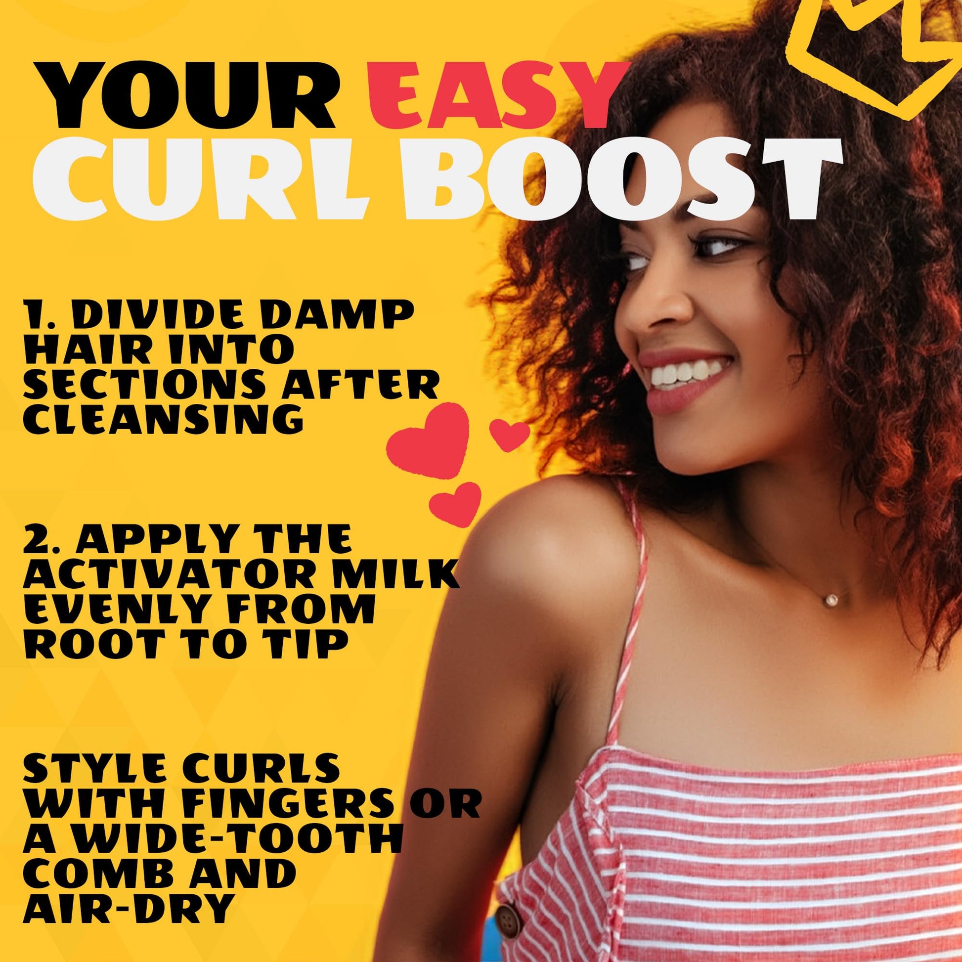 AllDay Locks Classic Easy Care Curl Activator - Activator Product for Curly Hair, Defines & Moisturizes Strands, Milky Cream Product for Men and Women, Easy Curling and Styling - 7.7 oz Bottle AllDay LocksBuy Supplements Australia