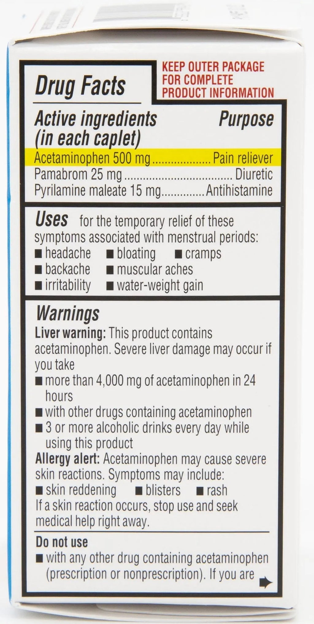 Quality Choice Maximum Strength Mentrual Pain Relief, Multi Symptom Pain Relief Caplets, Cramps, Headache, Bloating, Backache & Irritability, 20 Count Package Quality ChoiceBuy Supplements Australia