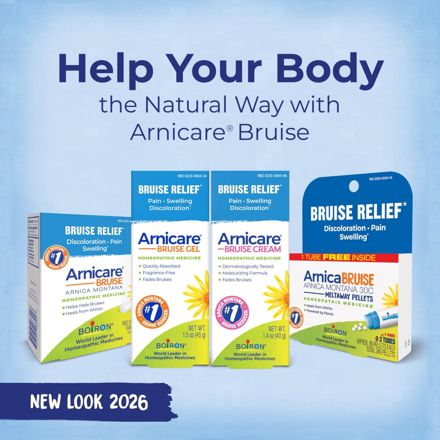 Boiron Arnicare Bruise Cream for Pain Relief from Bruising and Swelling or Discoloration from Injury - 1.4 oz BoironBuy Supplements Australia