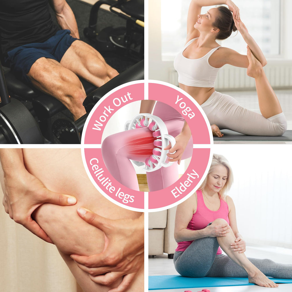 Docemel Lymphatic Drainage Massager Roller–Fascia Blaster Tool for Legs,Thighs,and Calves –Deep Tissue Body Sculpting and Anti-Cellulite Massager Tool Docemel buy supplements Au