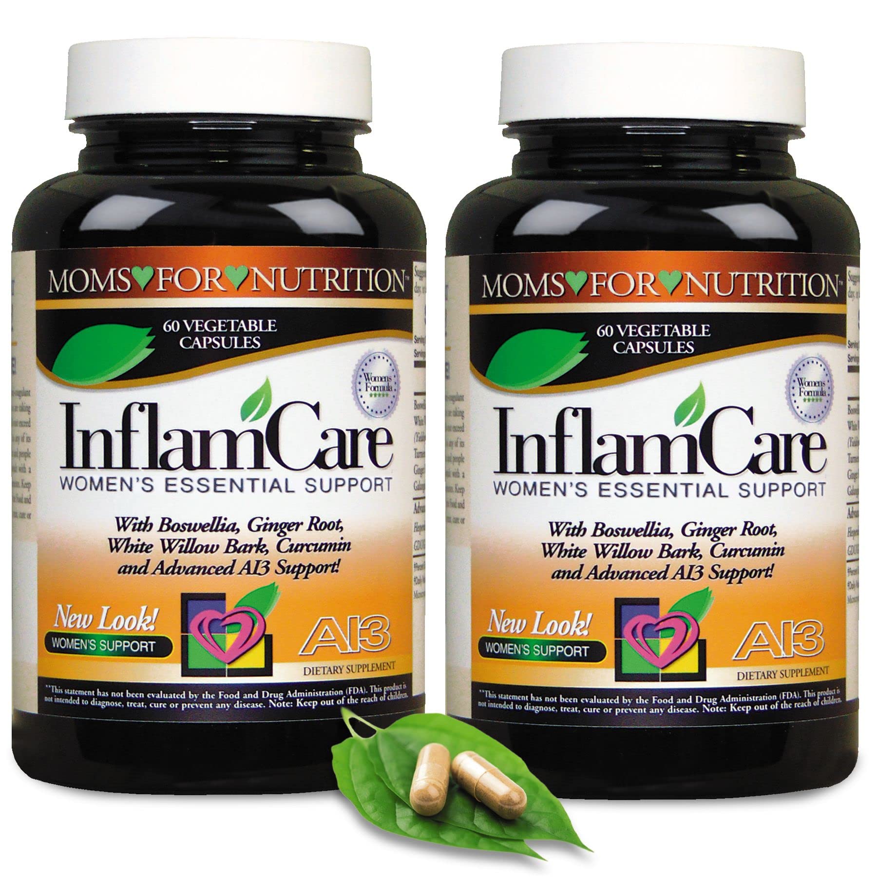 Moms For Nutrition 3 Bottles - InflamCare 3000MG Women’s Formula Gluten Free - 180 Count Moms For NutritionBuy Supplements Australia