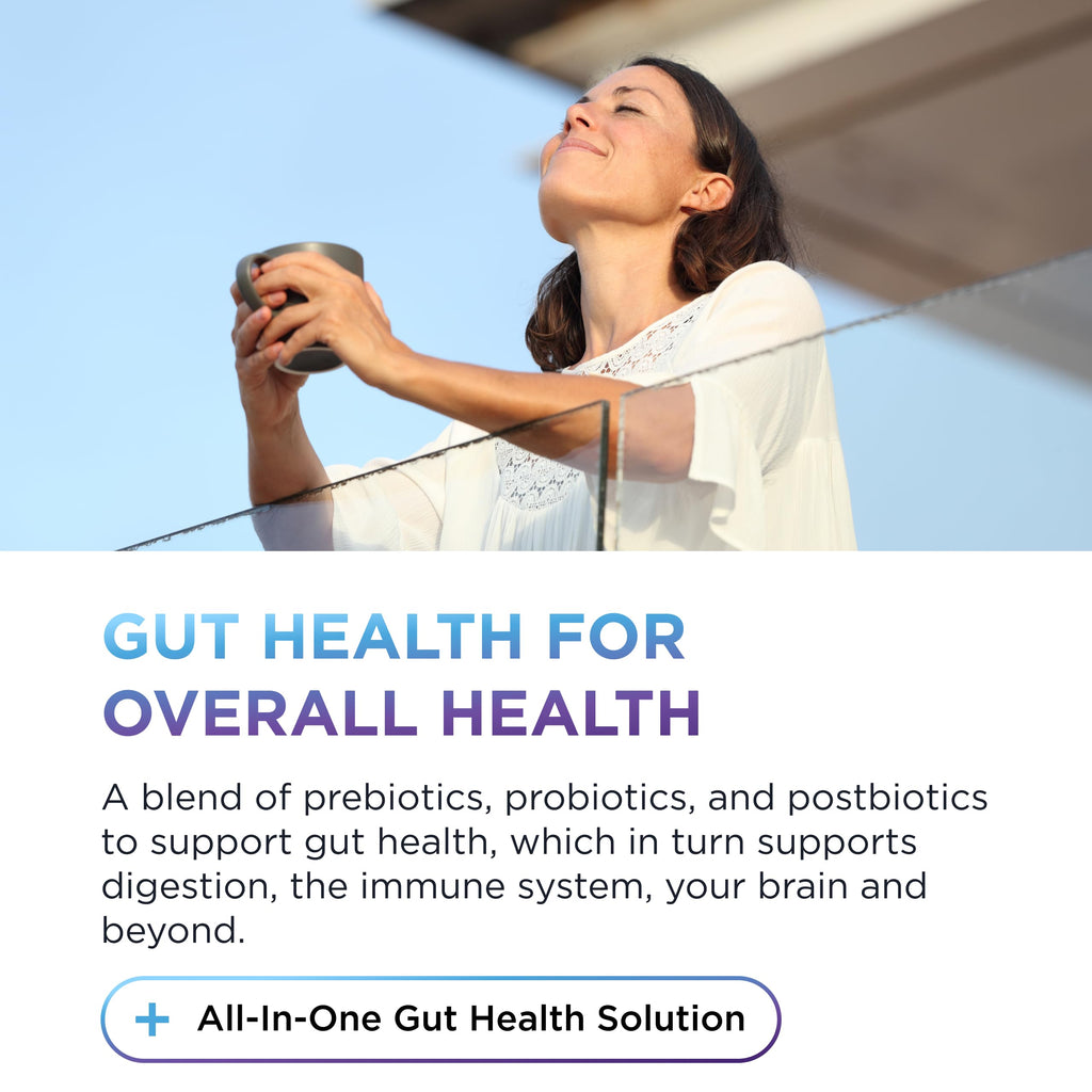 DR. EMIL NUTRITION Women & Men Total Gut Health Complex | Prebiotic + Probiotic + Postbiotic Gut Health Supplements