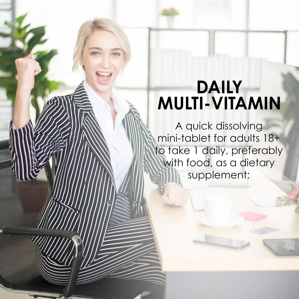 MASON NATURAL Mini Multi Vitamins, Vitamins A, C, D3, E, B1, B2, B3, B6, B12, Folate and Calcium for Overall Health, 1 Year Supply MASON NATURAL