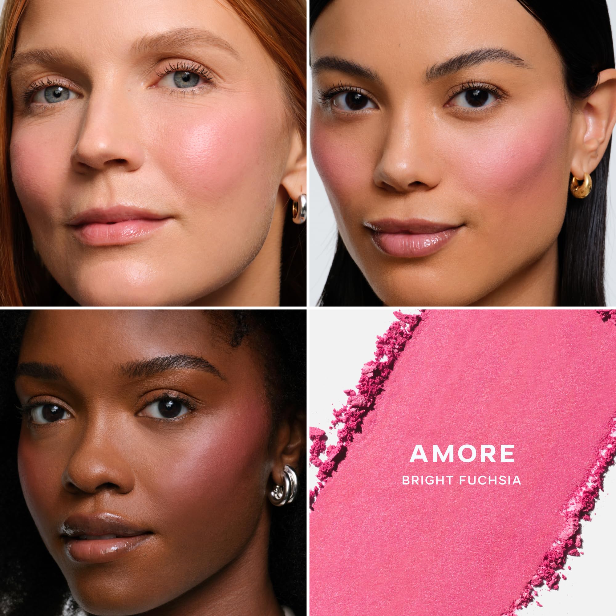 Saie Cheek Flush Duo - Dew Liquid Blush (.40 oz, Flirty), SuperSuede Baked Powder Blush (.01 oz, Amore) - Layerable, Skin-Nourishing Blushes for a Seamless Radiant Finish SaieBuy Supplements Australia