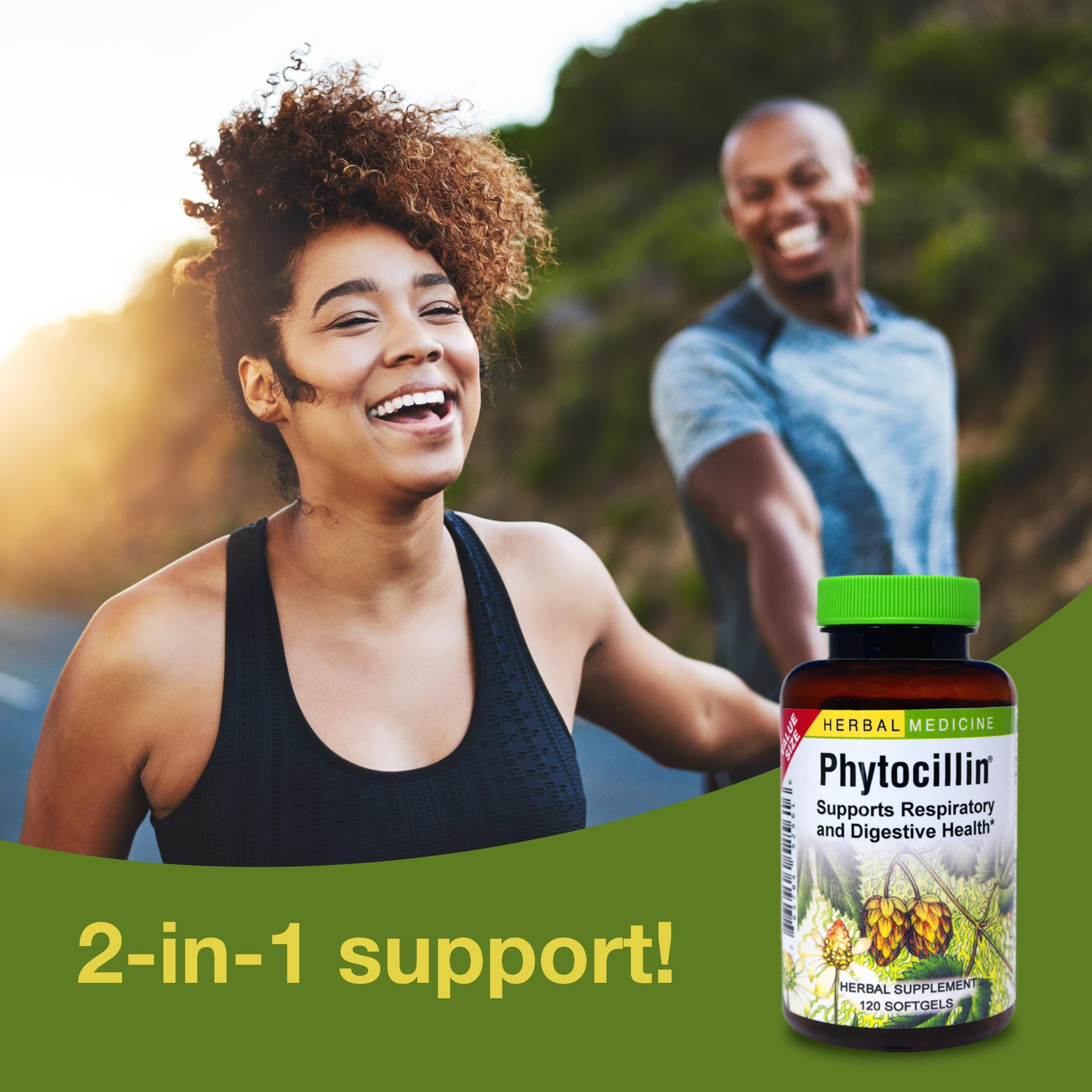 Herbs Etc. Phytocillin - Respiratory & Digestive Health Support Supplement - Herbal Formula to Support Digestion - Support Healthy Breathing - 120 Softgels (120 Servings) Herbs Etc.Buy Supplements Australia