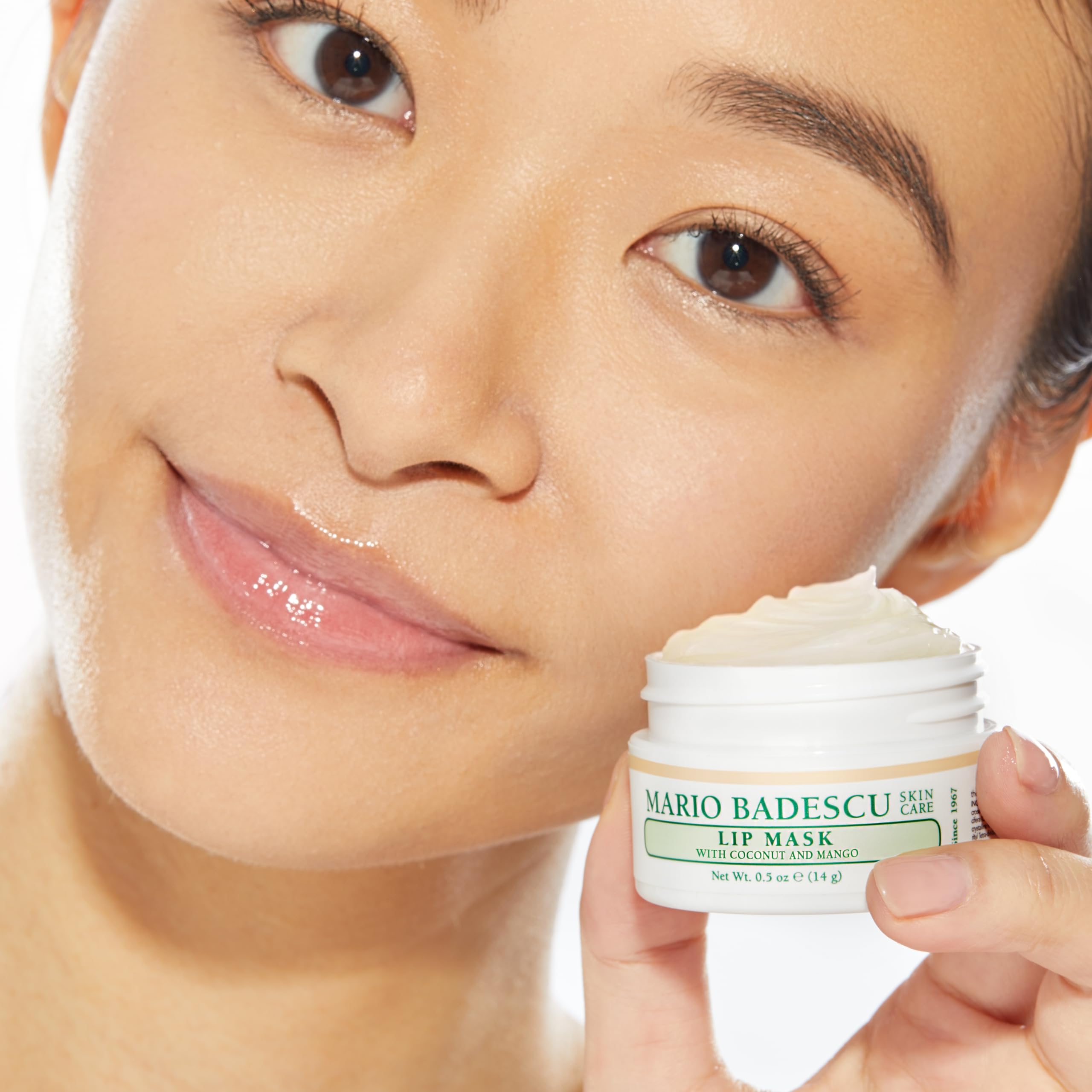 Mario Badescu Lip Mask with Coconut and Mango for All Skin Types, Overnight Lip Treatment Enriched With Skin Softening Coconut Oil, Sunflower Seed Oil and Hydrating Shea Butter, 0.5 Ounces Mario BadescuBuy Supplements Australia