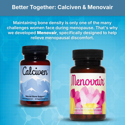 Calciven - Natural Bone Support Supplement - Non-GMO, Gluten-Free