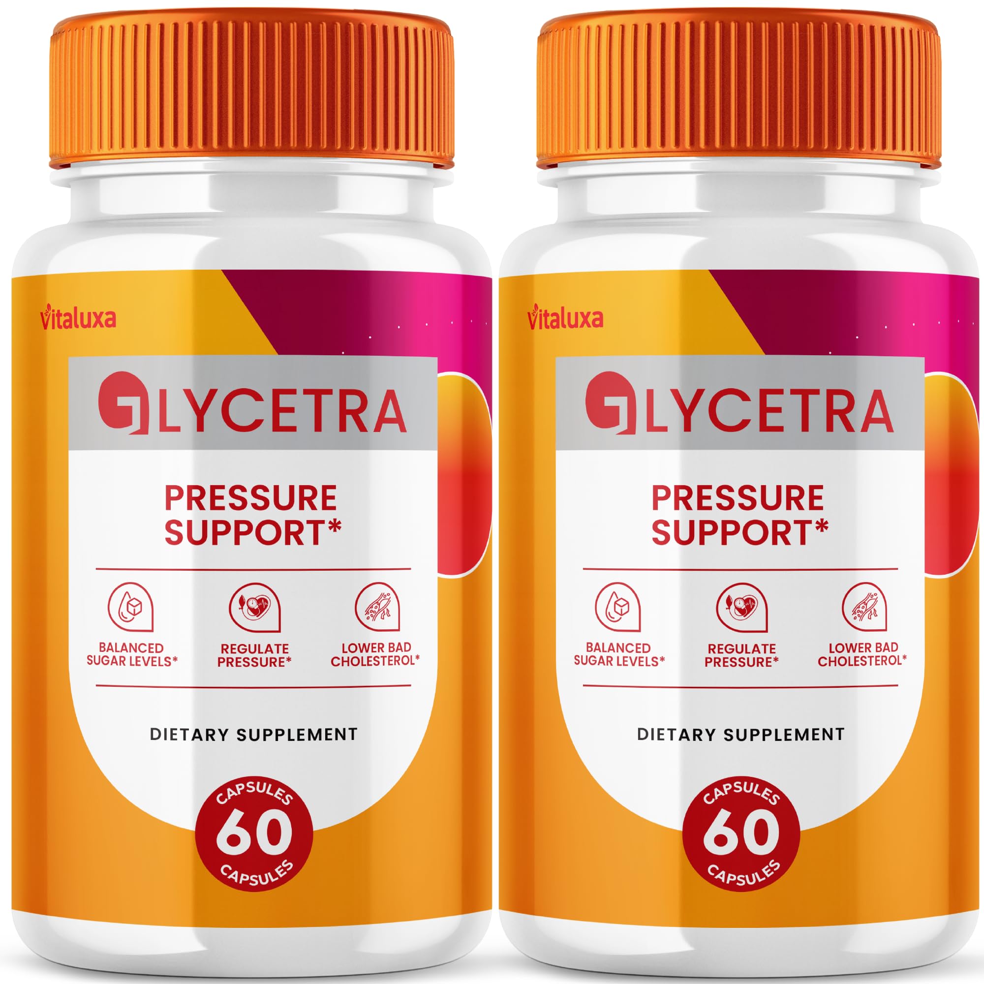 (2 Pack) Glycetra Capsules, Glycetra Blood Support Supplement Advanced Formula Premium Blend All Natural Balance Flow, Glicetra Pills Maximum Strength Glycogen Support Health Wellness Review (120 Ct) VitaluxaBuy Supplements Australia