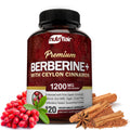 NutriFlair Premium HCL 1200mg, 120 Capsules - Plus Pure True Ceylon Cinnamon