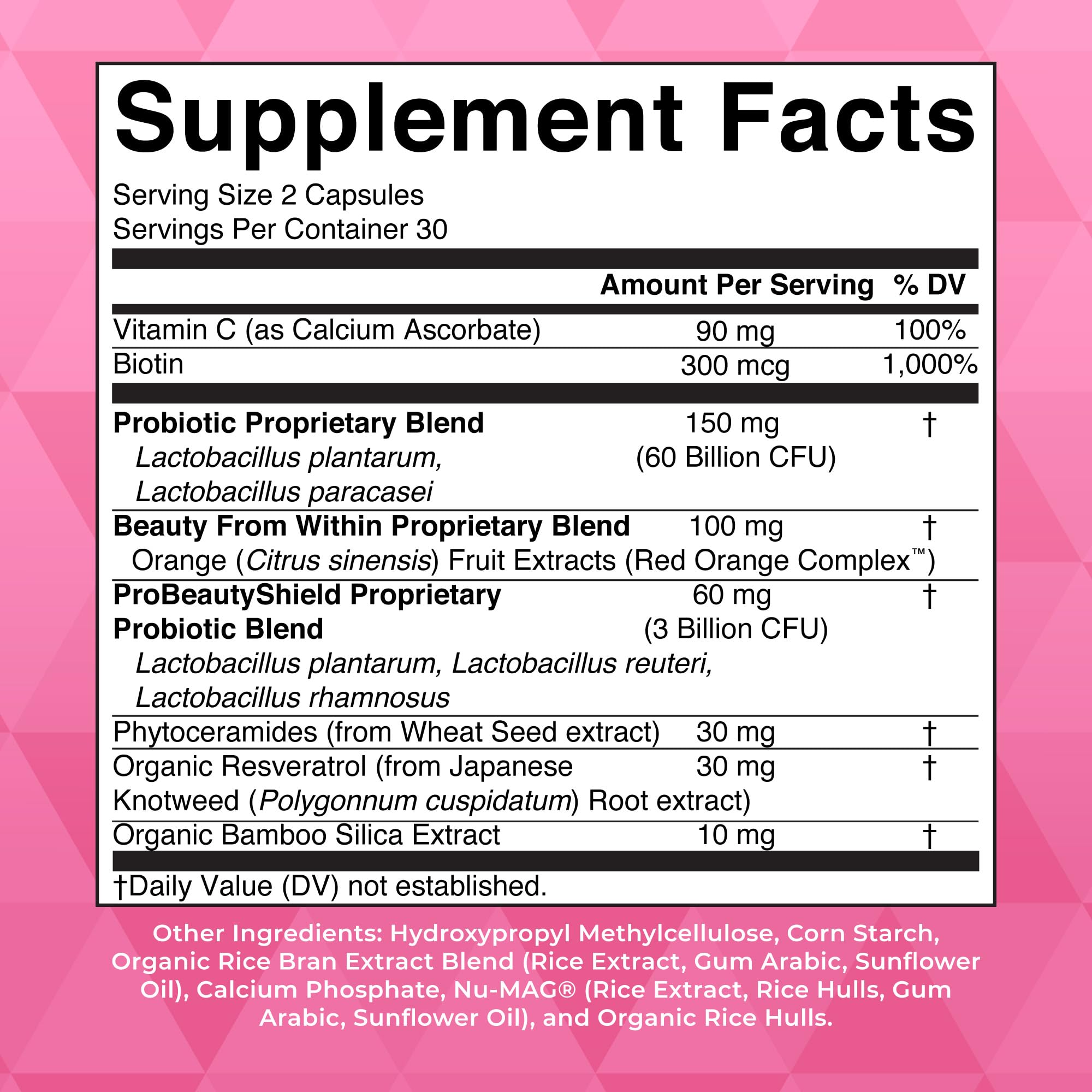 MaryRuth Organics Probiotic Beauty Capsules | Vegan Collagen Support | Anti Aging | Gut Health | Hair Skin and Nails Vitamins | Skin Care