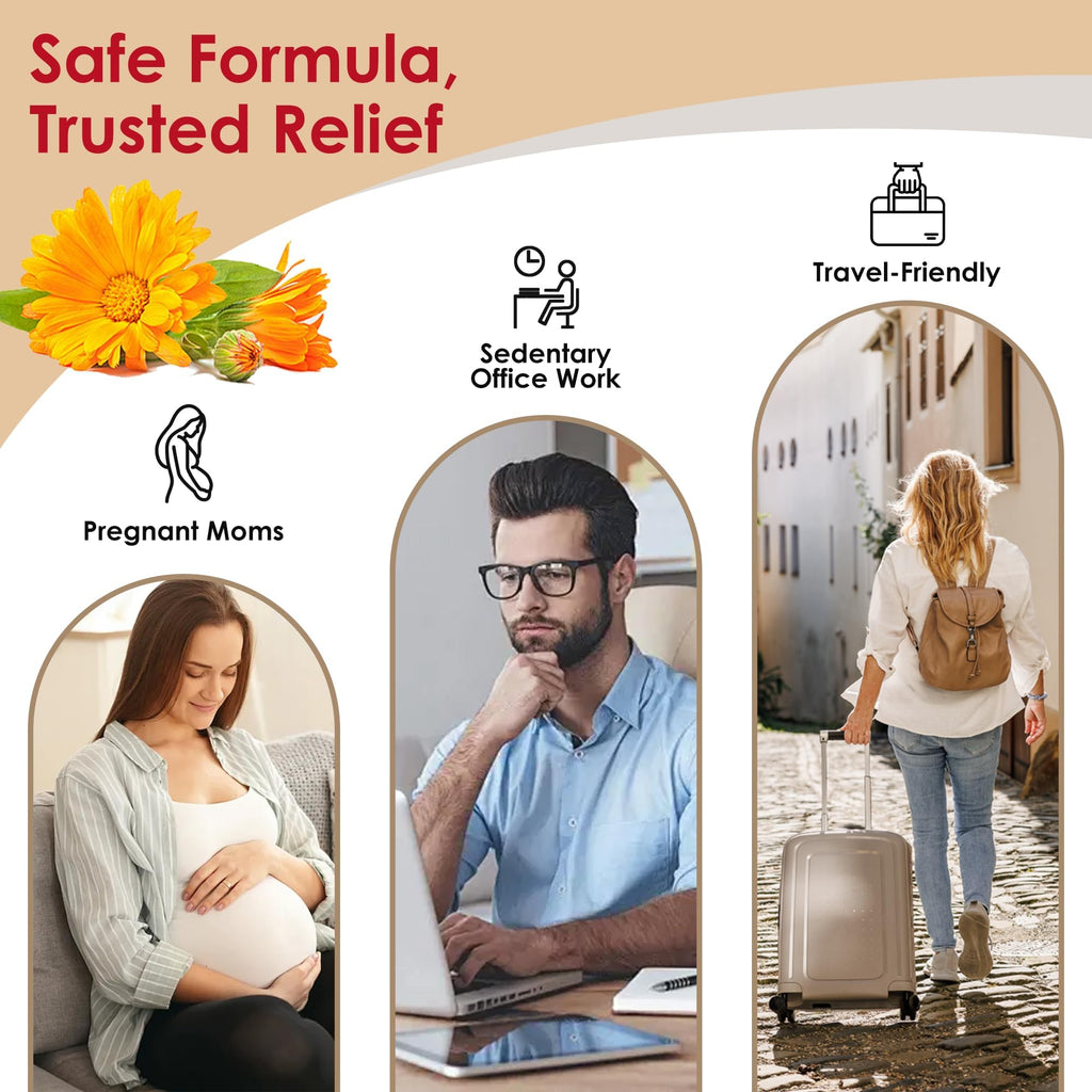 Hemorrhoid Cream, Herbal Hemorrhoid Ointment, Natural Itching & Burning Relief Hemorrhoidal Cream, External Discomfort Support for Men Women 20g GenericBuy Supplements Australia