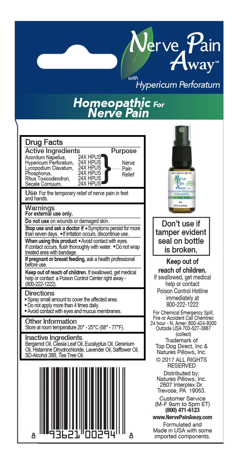 Nerve Pain Away – Homeopathic Topical Spray for Temporary Nerve Pain Relief in Hands and Feet Nerve Pain AwayBuy Supplements Australia