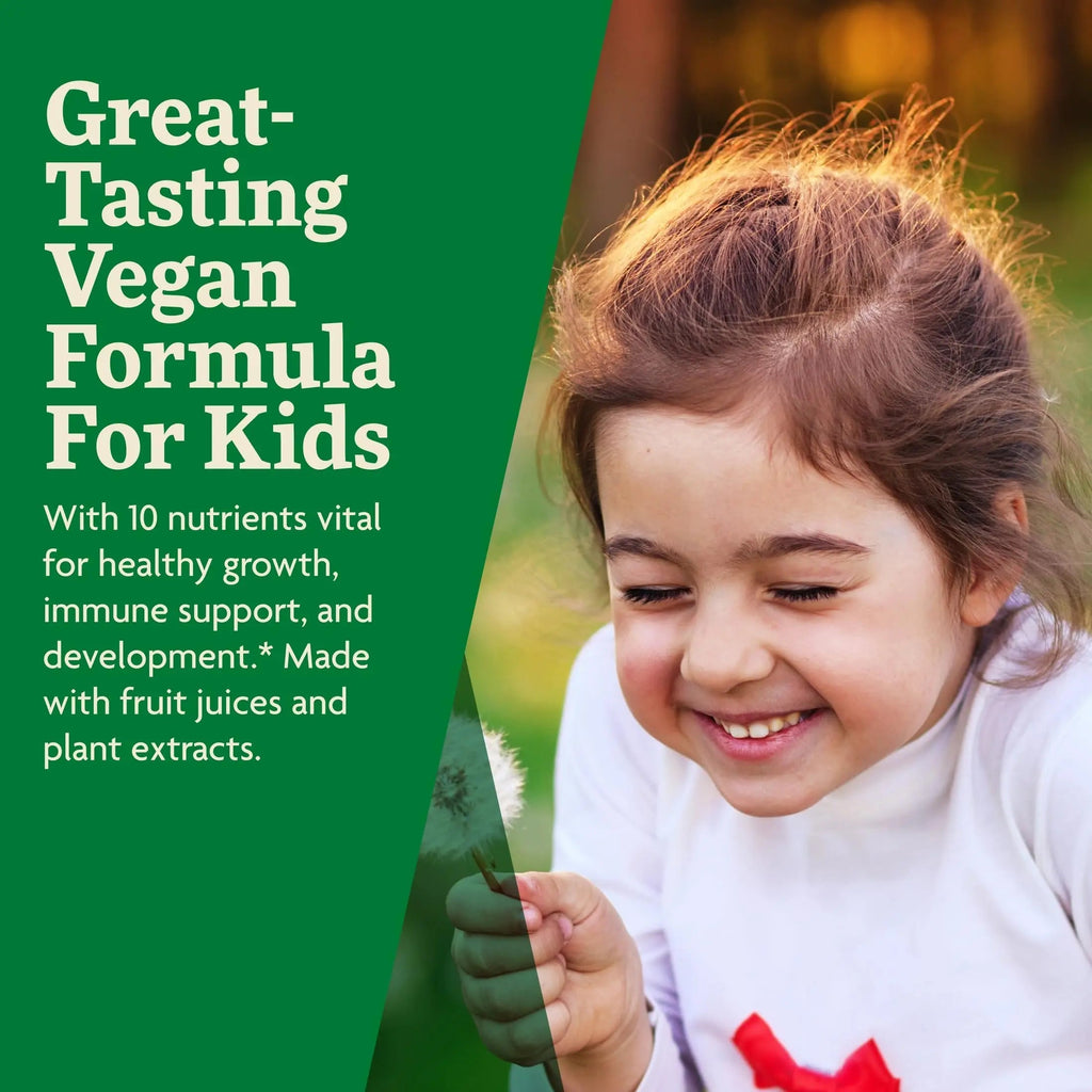 Floradix Kinder Love Children's Multivitamin - Herbal Supplement - Liquid Multivitamin for Kids - Vitamins A, C, D & E, Calcium & More Floradix