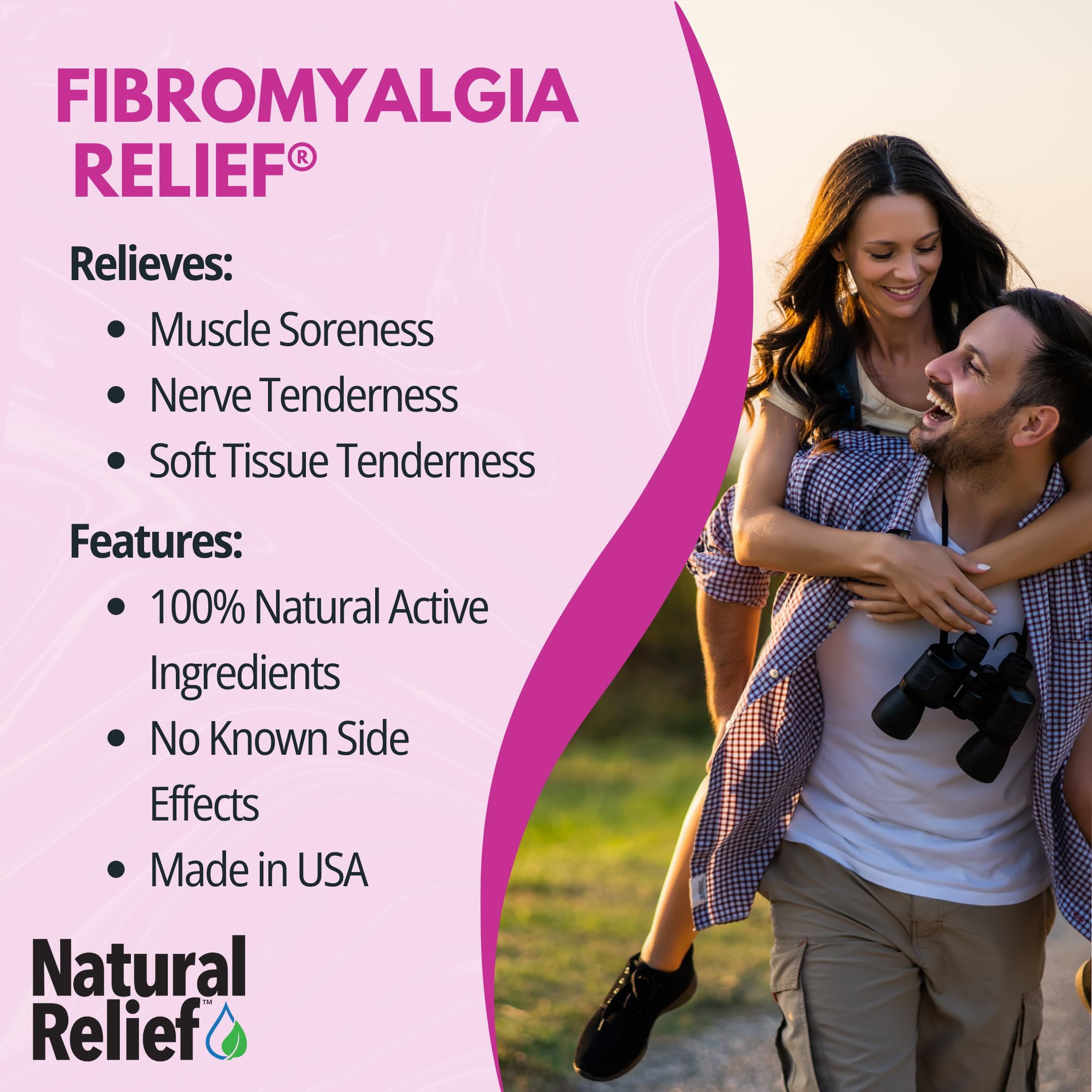 Fibromyalgia Relief for Temporary Relief of Muscle Soreness Discomfort Tenderness Difficulty Moving Joint Pain (3 Pack) TRP THE RELIEF PRODUCTSBuy Supplements Australia