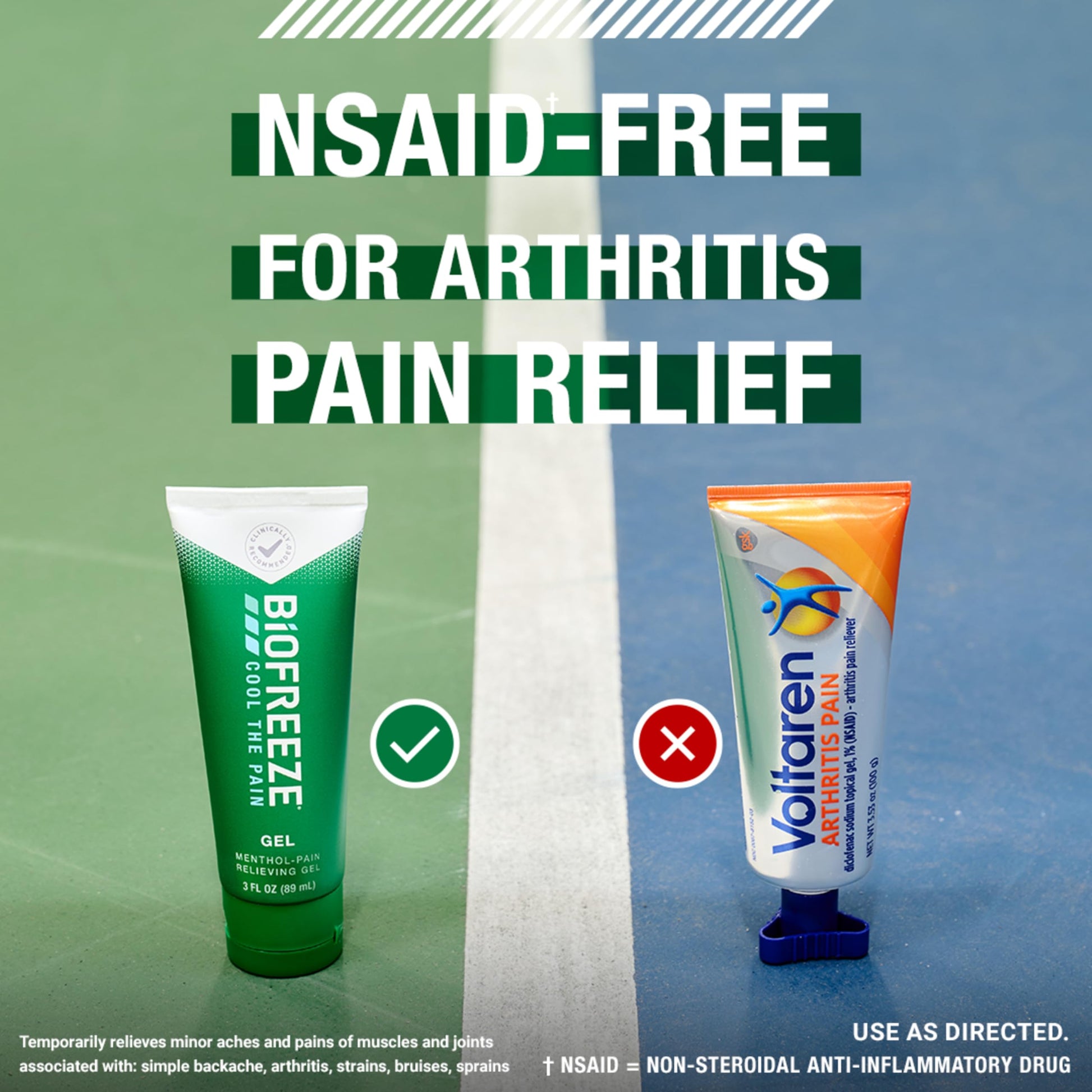 Biofreeze Gel Pain Relief, Knee & Lower Back Pain Relief, Arthritis Pain Reliever, Sore Muscle Relief, Neck Pain Relief, Cooling Joint Pain Relief, Menthol Gel 3 Fl Oz BiofreezeBuy Supplements Australia