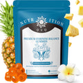 Organic Natural Sourcing Premium Feminine PH Balance Gummies for Women's Health, Immune Support, Hawaiian Pineapple Flavor Gluten-Free, Vegan Premium Feminine Balance Gummies For women-60 Prebiotics