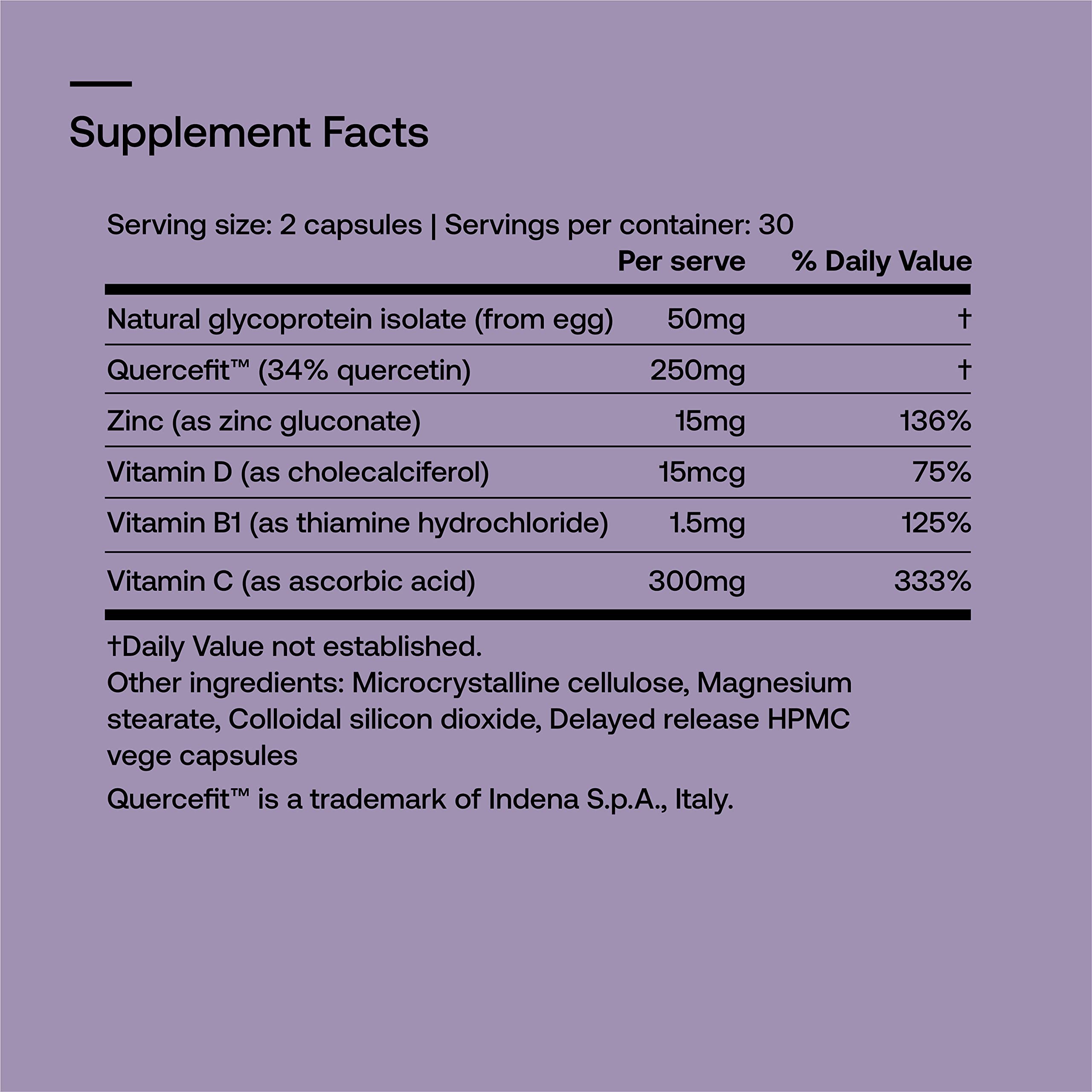 SRW Imm¹ Defence | Supports Immune System Health | 60 Vege Capsules | Supplement for Immune Response | Contains Natural Glycoprotein Isolate (Muno-IgY™) and Quercetin SRWBuy Supplements Australia