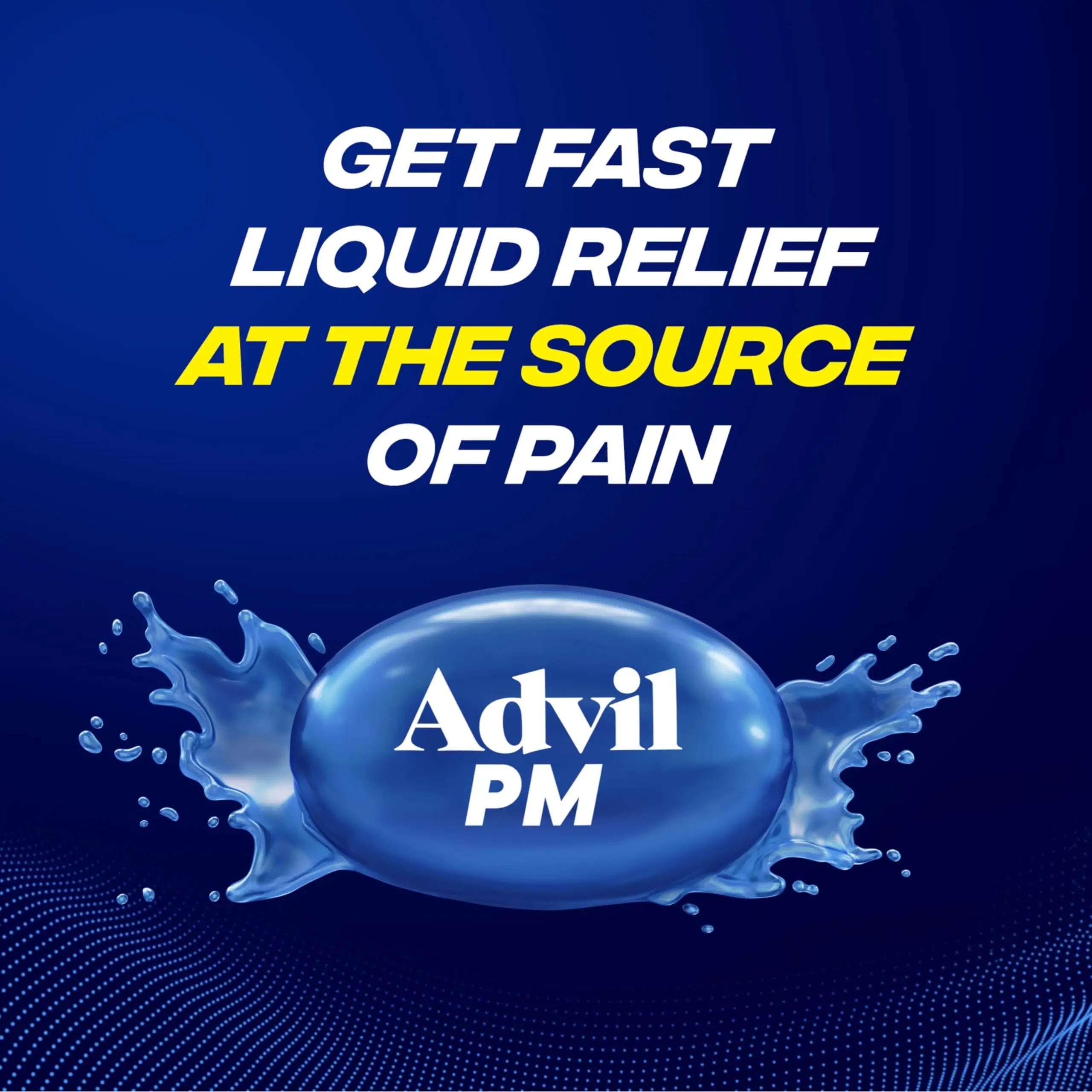 Advil PM Liqui-Gels Pain Reliever and Nighttime Sleep Aid, Pain Medicine with Ibuprofen for Pain Relief and Diphenhydramine HCL for a Sleep Aid - 80 Liquid Filled Capsules - Back to College AdvilBuy Supplements Australia