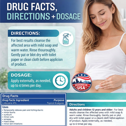 JustHeal RX Lidocaine Cream for Hemorrhoids | 2 OZ Tube – Fast-Acting 4% Lidocaine Numbing Cream & Topical Analgesic Cream for Anorectal Itch Relief | OTC Lidocaine Cream Maximum Strength JustHeal RXBuy Supplements Australia