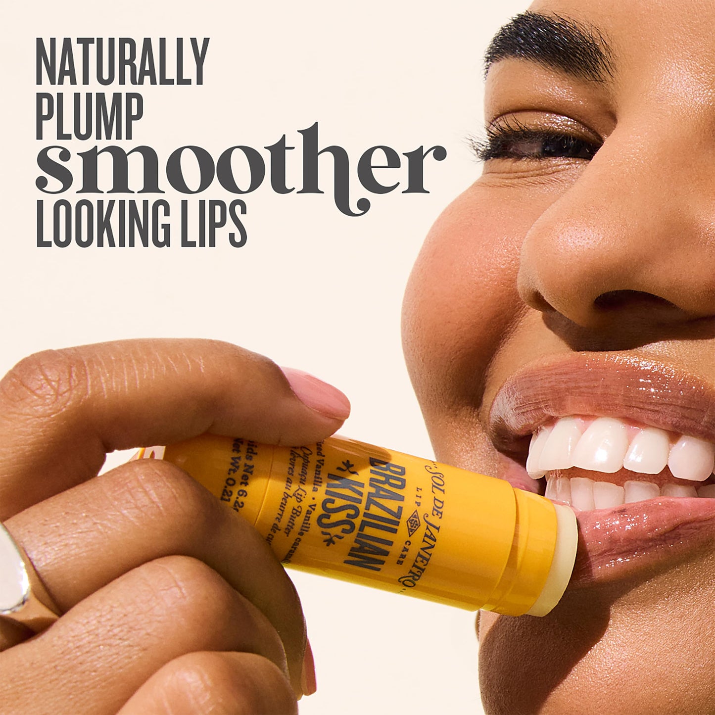 Sol de Janeiro Brazilian Kiss Vegan Formula Hydrating Lip Butter Balm Sol de JaneiroBuy Supplements Australia