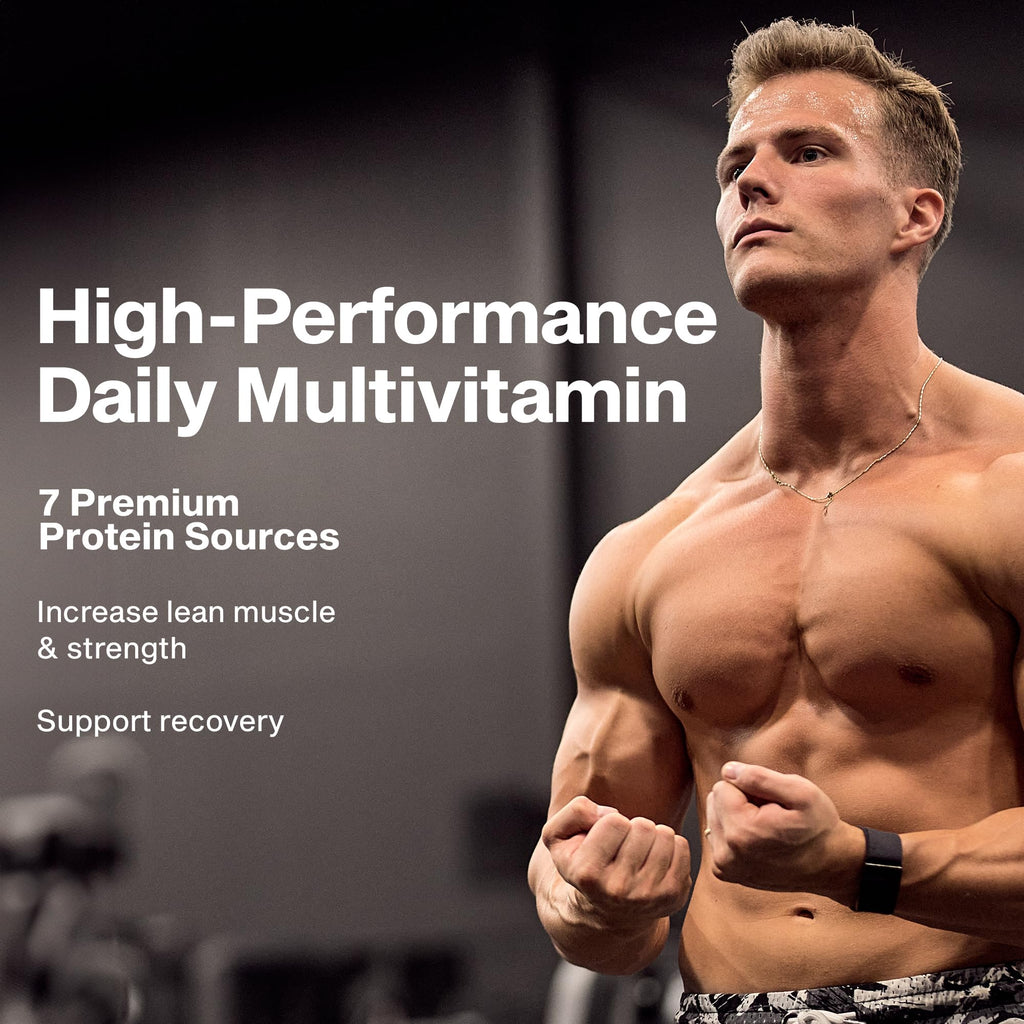 MuscleTech Platinum Multivitamins for Men & Women - Multi-Vitamin Supplement for Immune Support - 18 Vitamins & Minerals, Vitamin A C D E B6 B12
