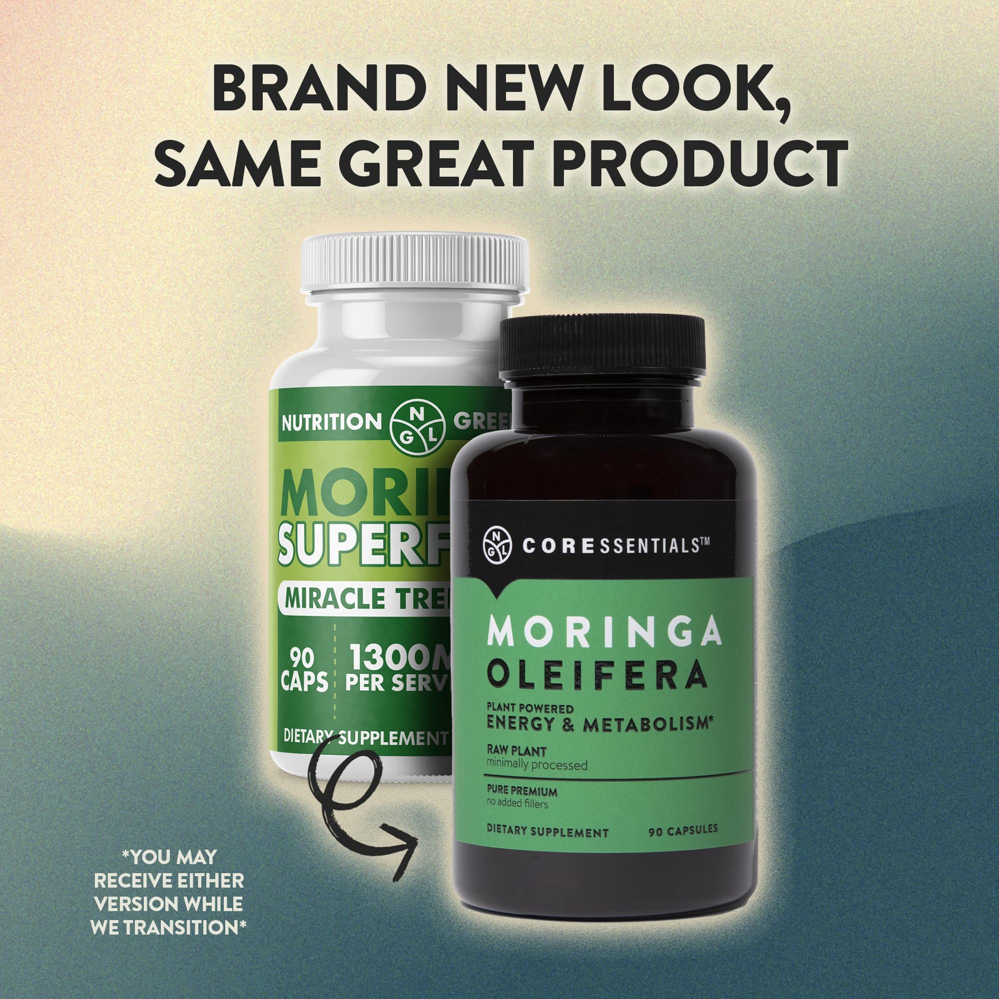 NGL Moringa Capsules 1300mg | Pure Raw Moringa Oleifera Superfood Dietary Supplement | 90 Capsules NGLBuy Supplements Australia