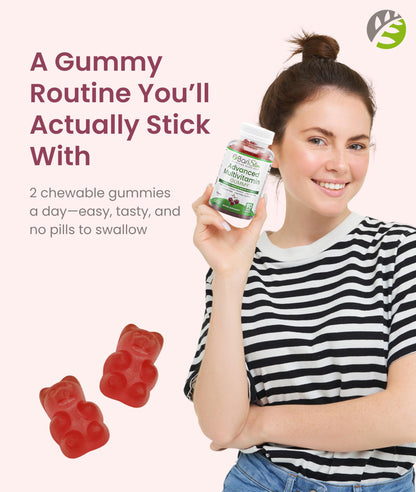 BariSlim Advanced Bariatric Multivitamin Gummies - Specially Formulated Bariatric Vitamins for Patients After Weight Loss Surgery - Supports Energy & Immune Health | Cherry (90 Vegan Gummies) BariSlim buy supplements Au