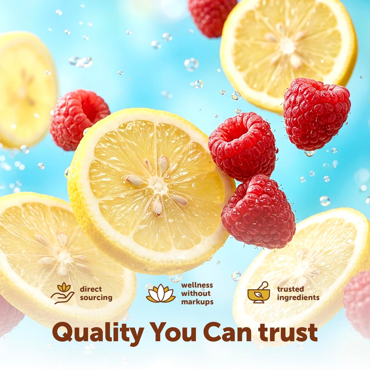 Micro Ingredients Hydration Electrolyte Powder, 1 lb (69 Servings) | Lemon Raspberry Flavor | High Potassium (1,000mg) + Coconut Water & Real Lemon Juice | No Sugar, Keto Friendly | Non-GMO