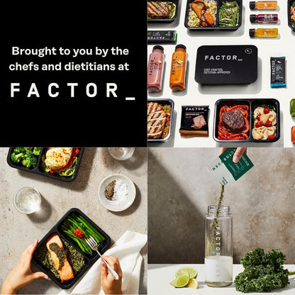 FACTOR FORM Daily Greens Superfood Powder | 5 Functional Blends for Gut Health, Energy & Immunity | Prebiotics, Probiotics, Adaptogens, B Vitamins (7 Servings, Individual Packets) FACTOR FORMBuy Supplements Australia