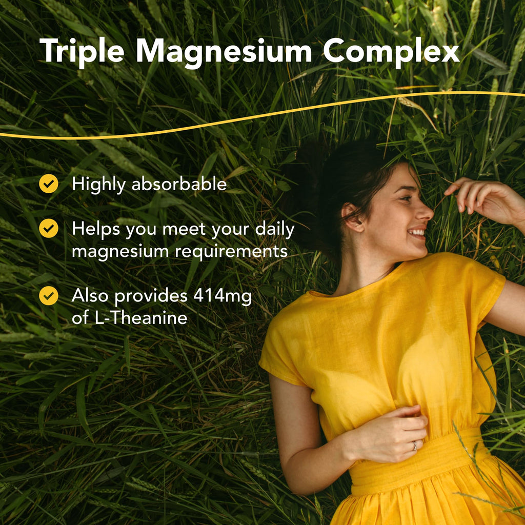 NORTH AMERICAN HERB & SPICE PurelyMin - 90 Vegi Caps - Highly Absorbable Magnesium Complex + L-Theanine - 30 Servings NORTH AMERICAN HERB & SPICE buy supplements Au
