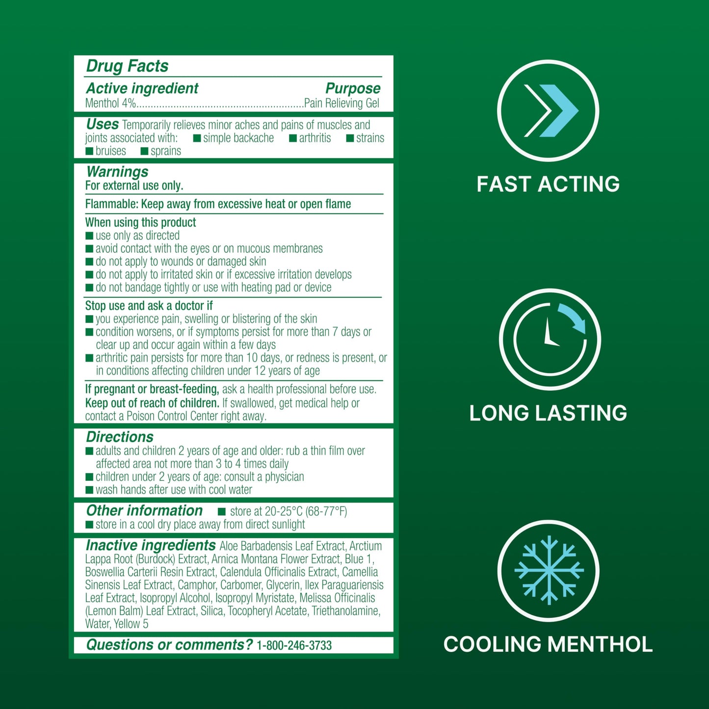 Biofreeze Gel Pain Relief, Knee & Lower Back Pain Relief, Arthritis Pain Reliever, Sore Muscle Relief, Neck Pain Relief, Cooling Joint Pain Relief, Menthol Gel 3 Fl Oz BiofreezeBuy Supplements Australia