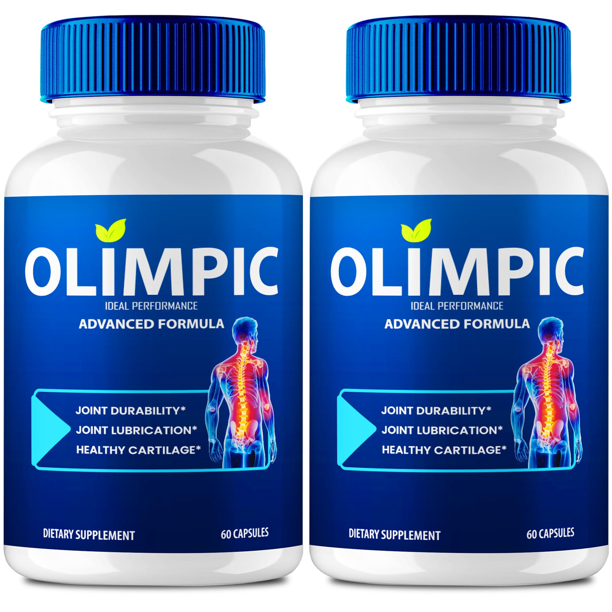 Olimpic Capsules, Advanced Joint Support Supplement Pills for Mobility and Comfort - Maximum Strength, Official Olim Pic Joint Support All Natural Formula, Premium Olim-Pic Reviews (2 Pack) IDEAL PERFORMANCEBuy Supplements Australia